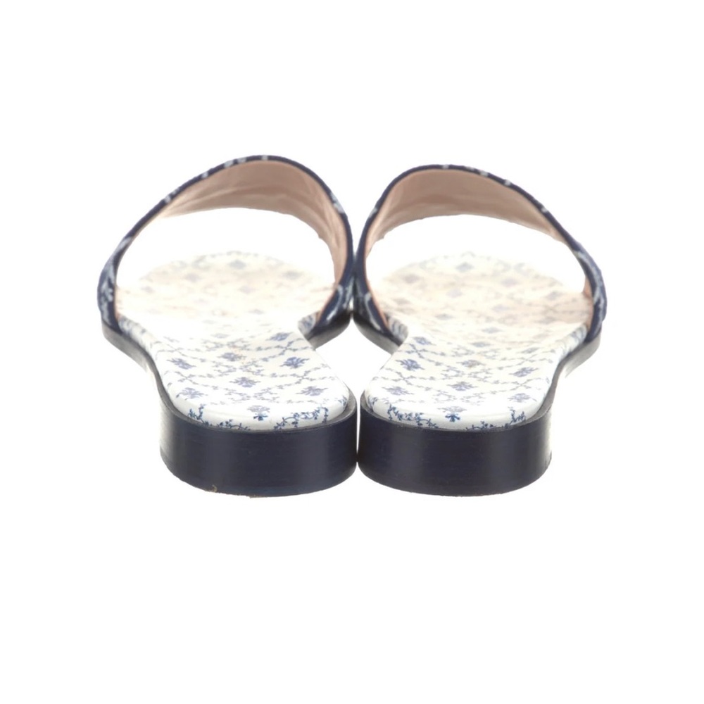 Hill House Home The City Summer Slide Blue Botanical 8 - Picture 5 of 14